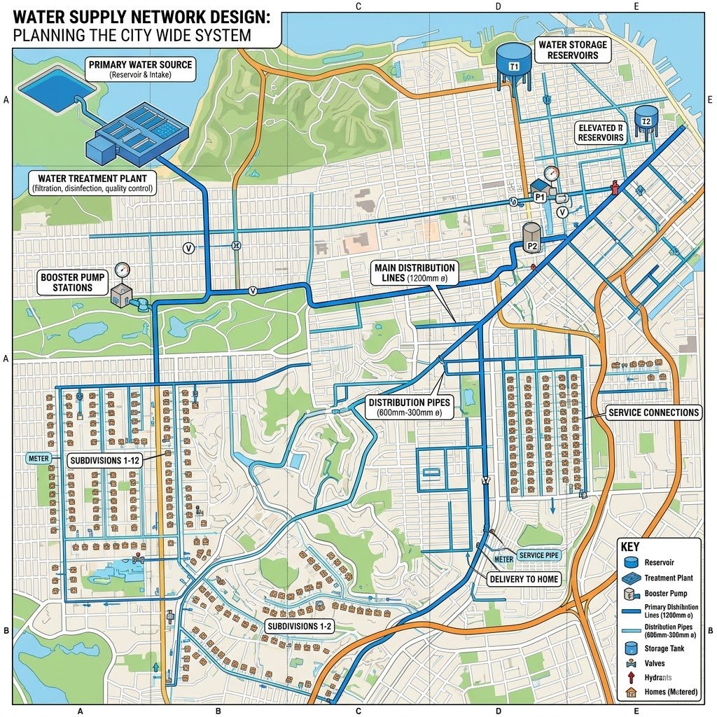 Water Network Design