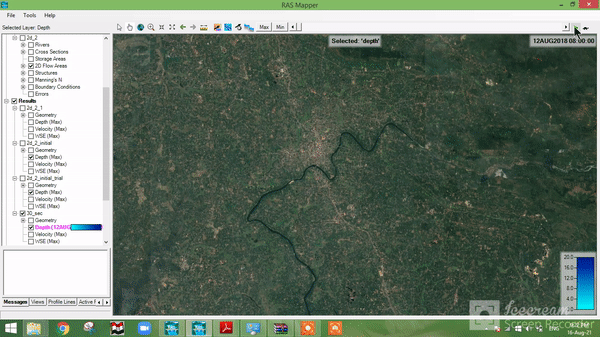 Flood simulation and assessment